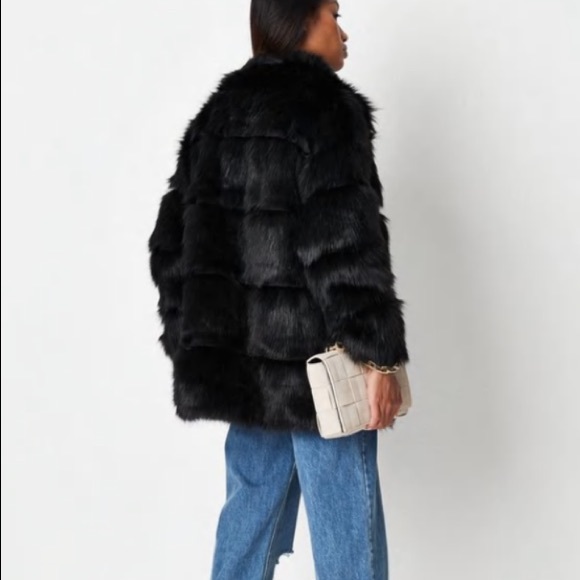 Faux Fur Coat - Picture 4 of 5